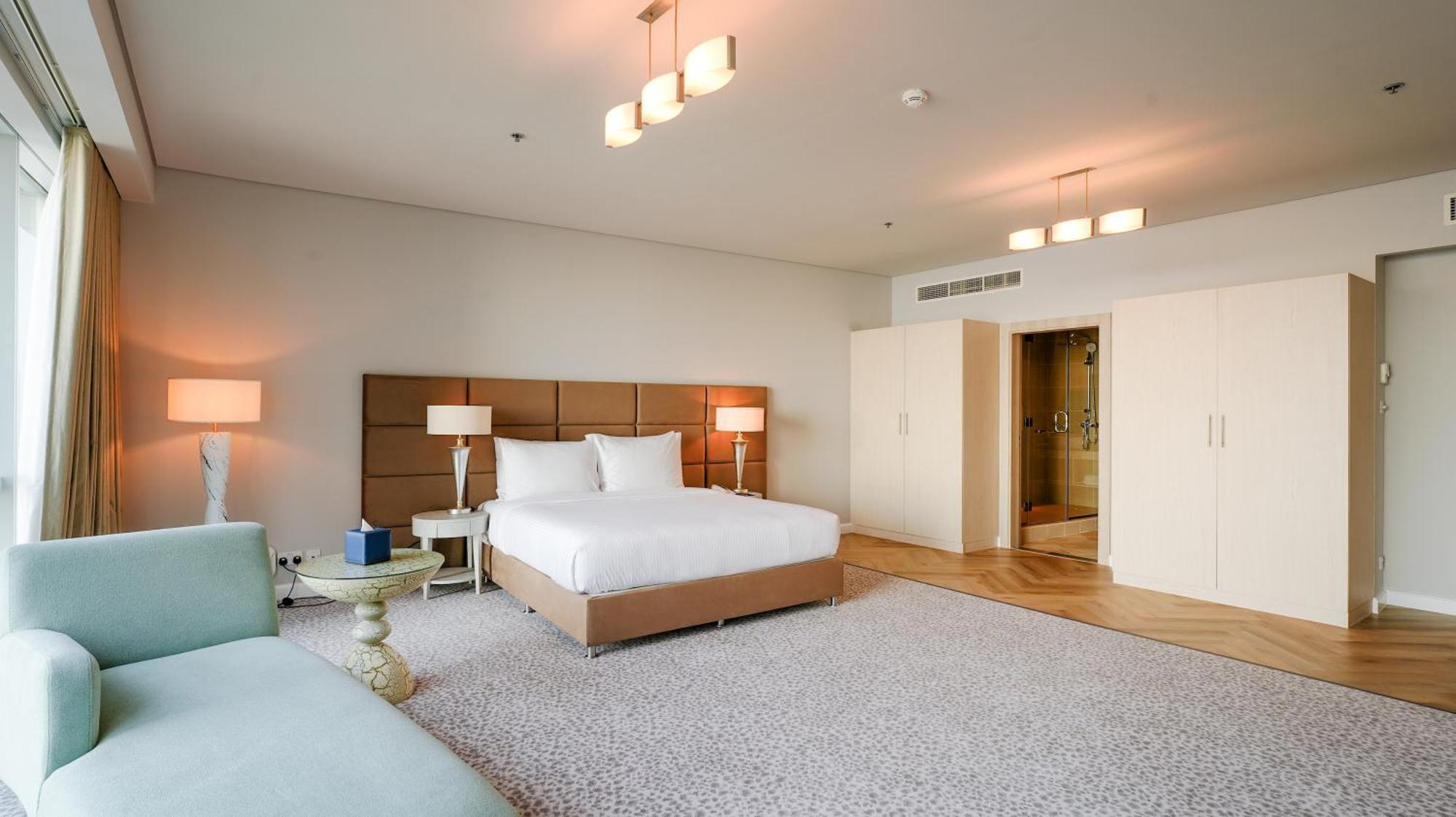 Blue Beach Tower The Walk Jbr Dubai Exterior photo A bedroom at the hotel