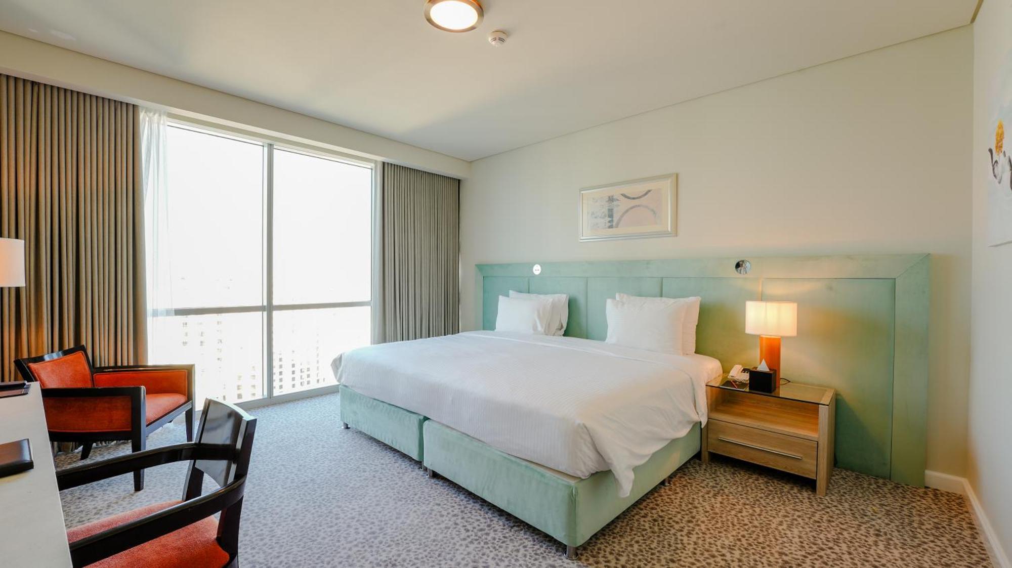 Blue Beach Tower The Walk Jbr Dubai Exterior photo A bedroom at the hotel